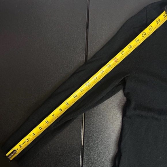 Banana Republic Black Merino Wool Turtleneck Sweater Long Sleeve Women’s Medium - Picture 14 of 14